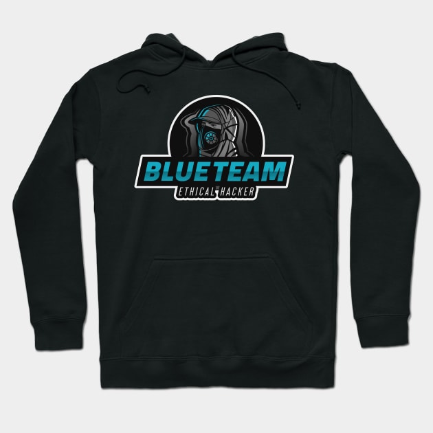 Blue Team | Hacker Design Hoodie by leo-jess